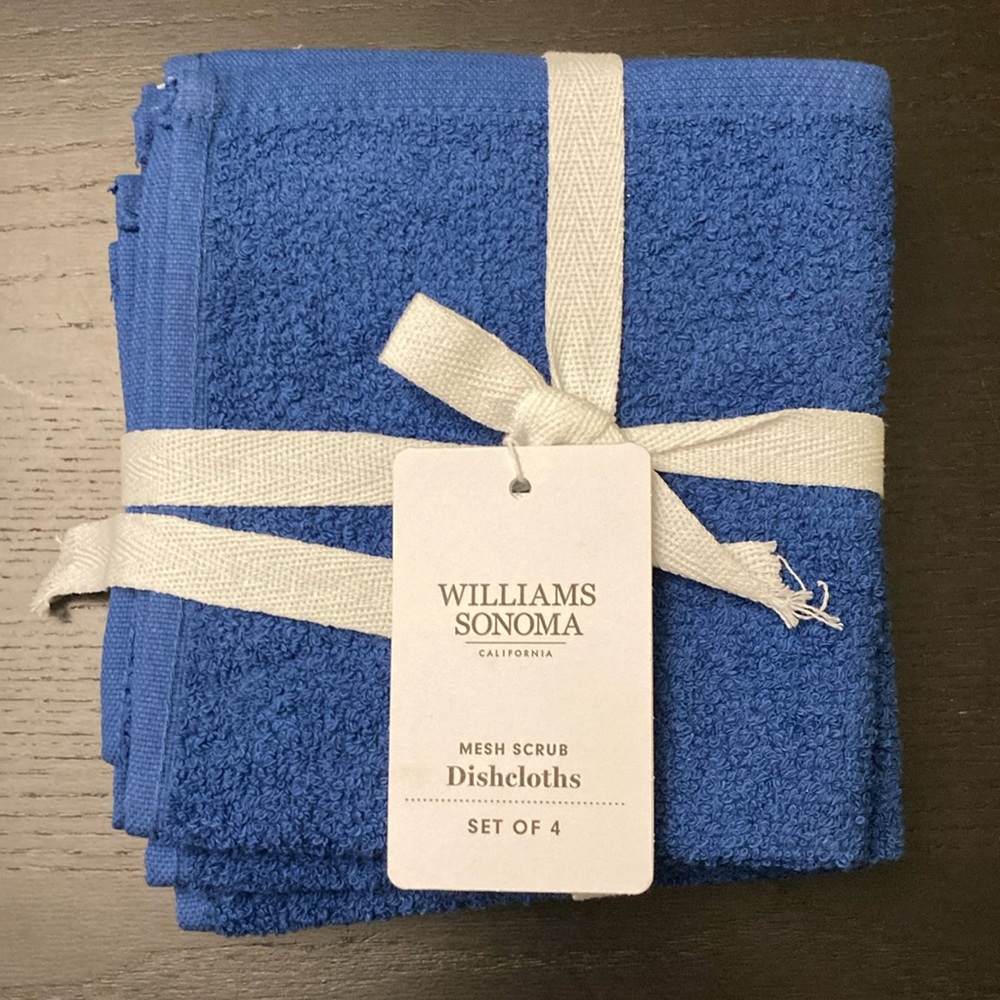 Willams Sonoma mesh scrub dishcloths (set of 4)